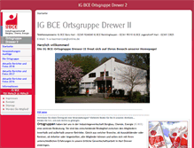 Tablet Screenshot of igbce-drewer2.de